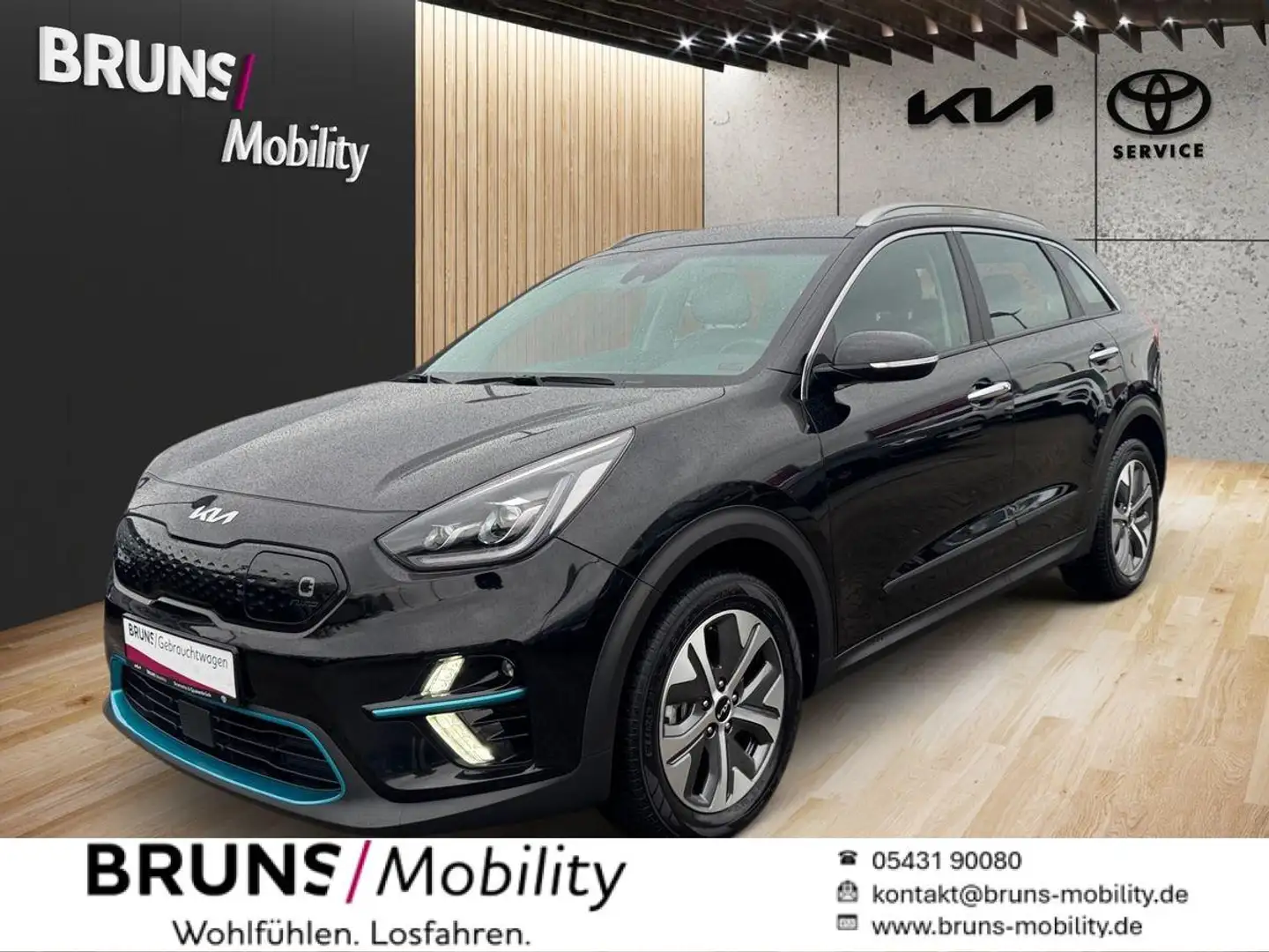 Kia e-Niro Niro EV 204 VIS 3PH LED Android Auto Nero - 1