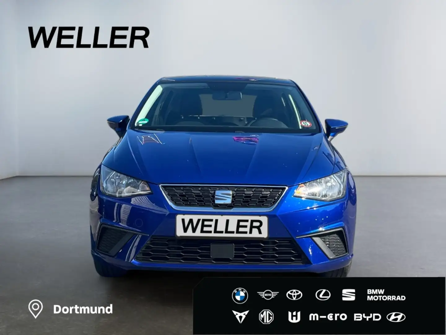 SEAT Ibiza 1.0 TSI Style *Pano*AHK*CarPlay*Bremsass* Blau - 2