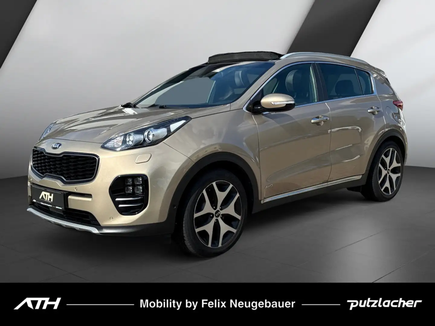 Kia Sportage 1.6 T-GDI GT Line 4WD Beige - 1