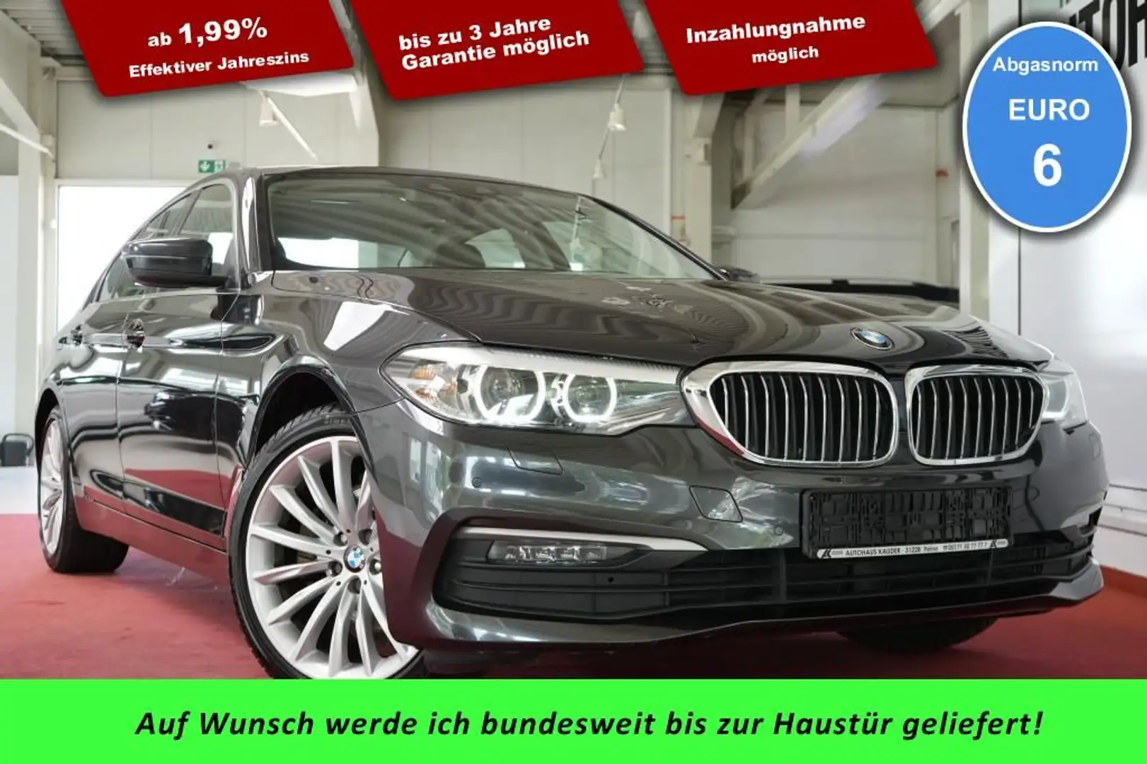 BMW 520 d *LED*Virtual*Navi*LEDER* Schwarz - 1