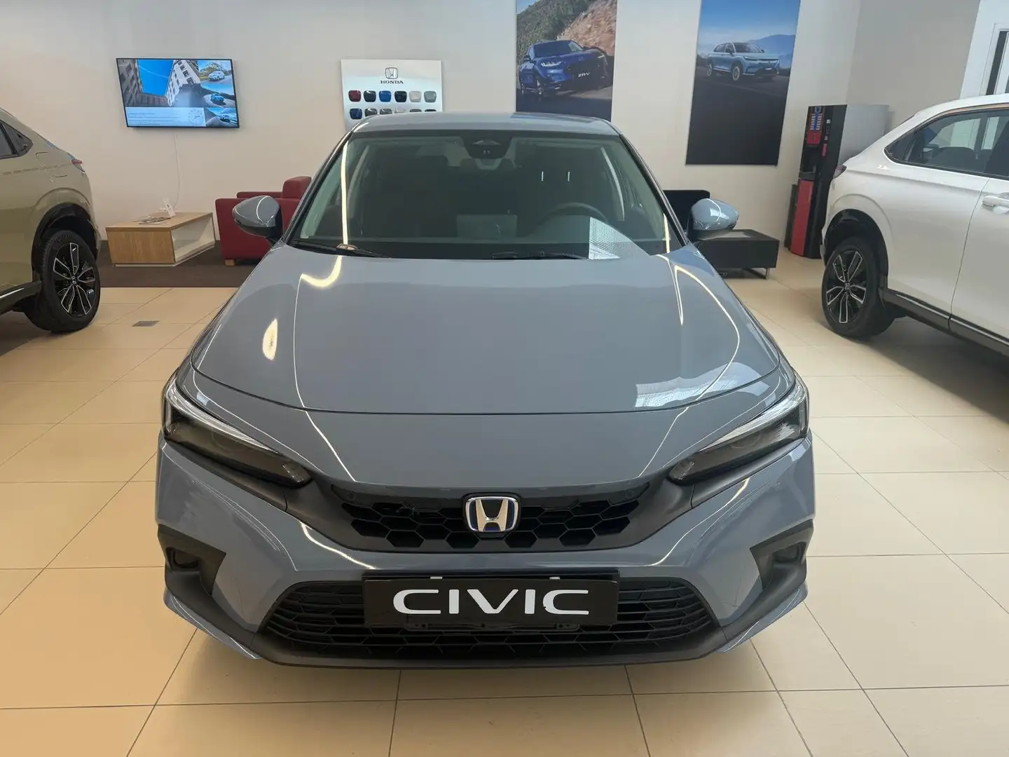 Honda Civic 2.0 hev Elegance ecvt Grigio - 2
