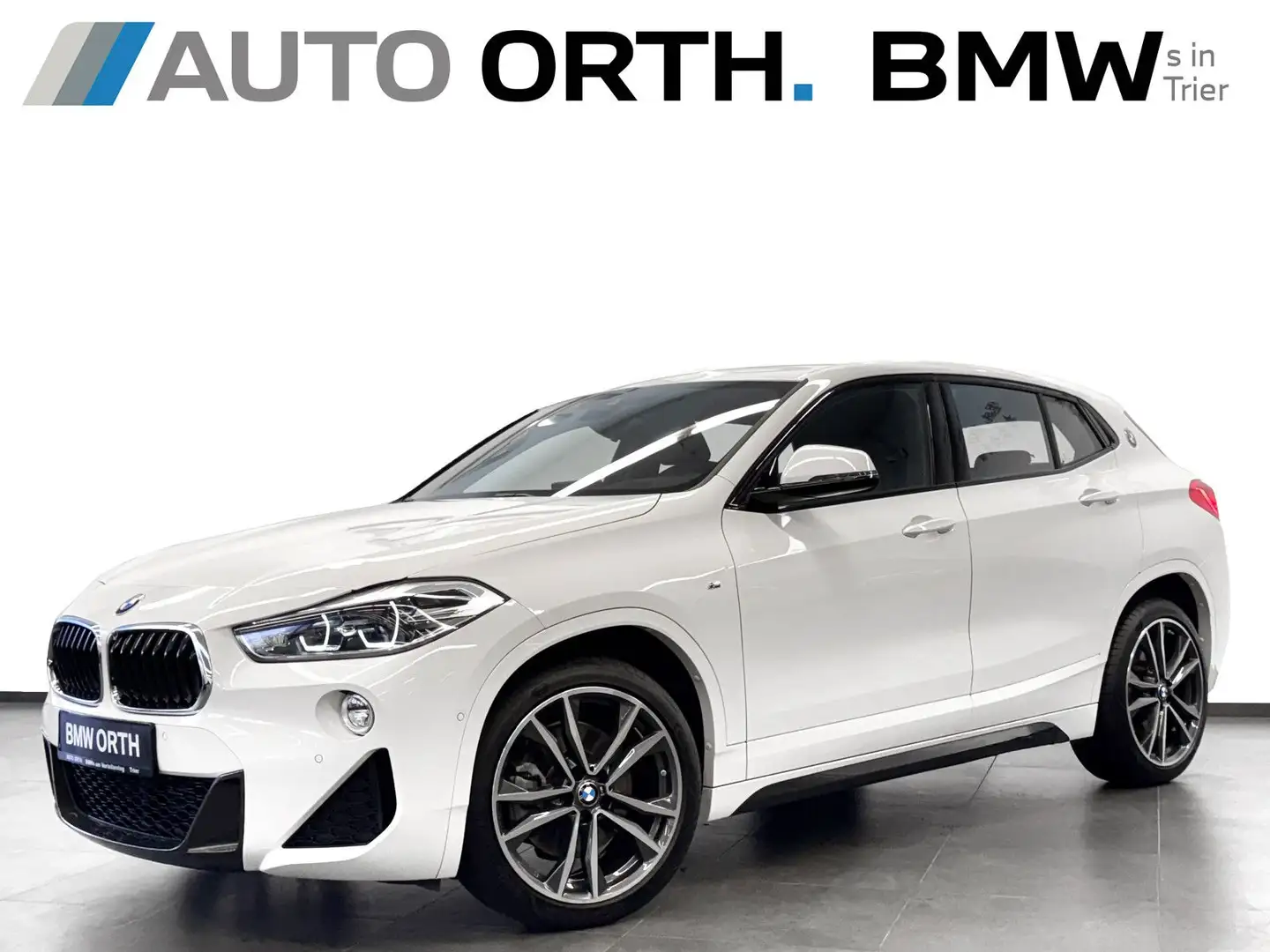 BMW X2 xDrive20d M-SPORT LEDER NAVI+ HUD KAMERA AHK Blanco - 1