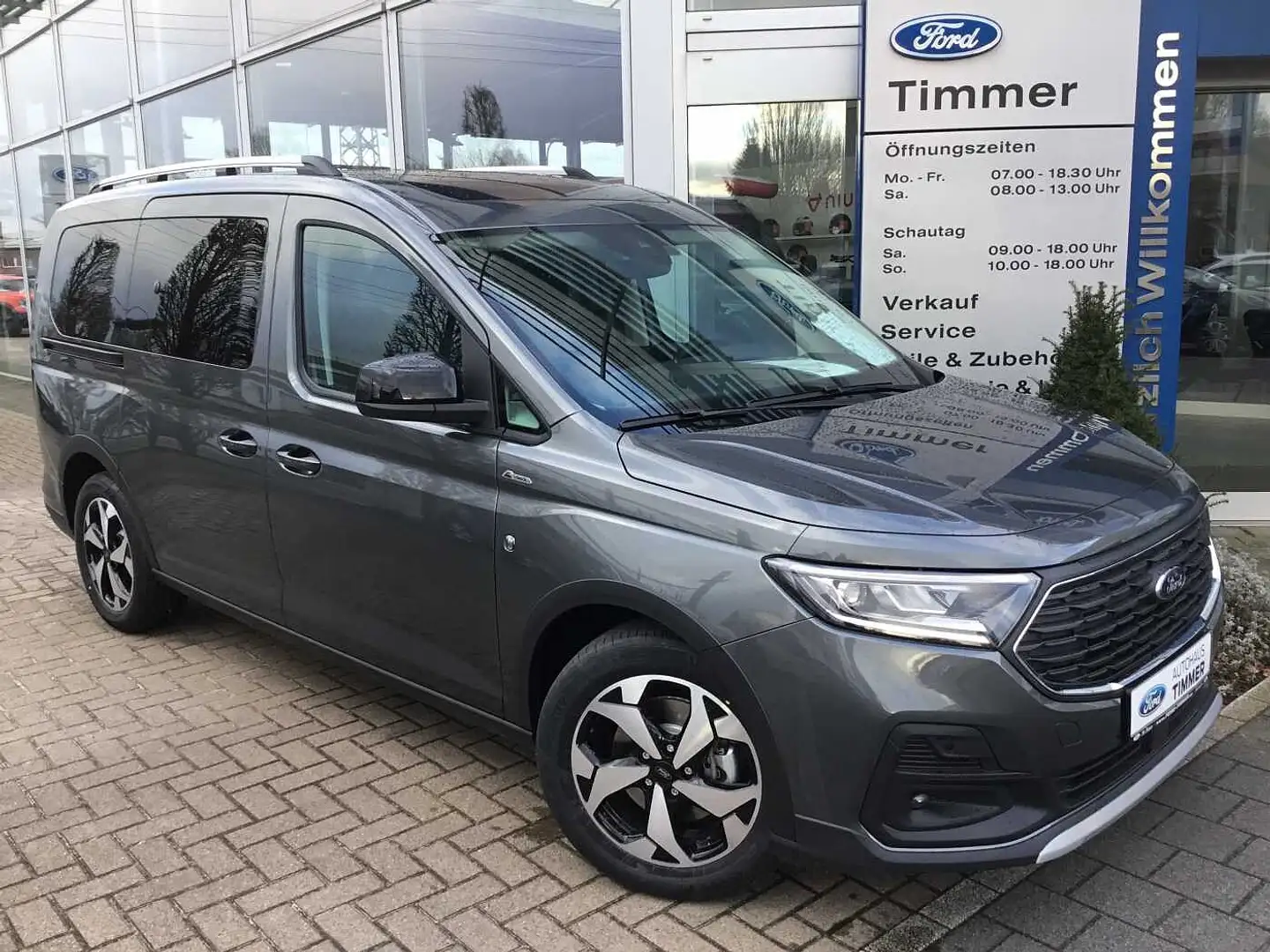 Ford Tourneo Connect Grand 2.0 EcoBlue Aut. ACTIVE Grau - 1