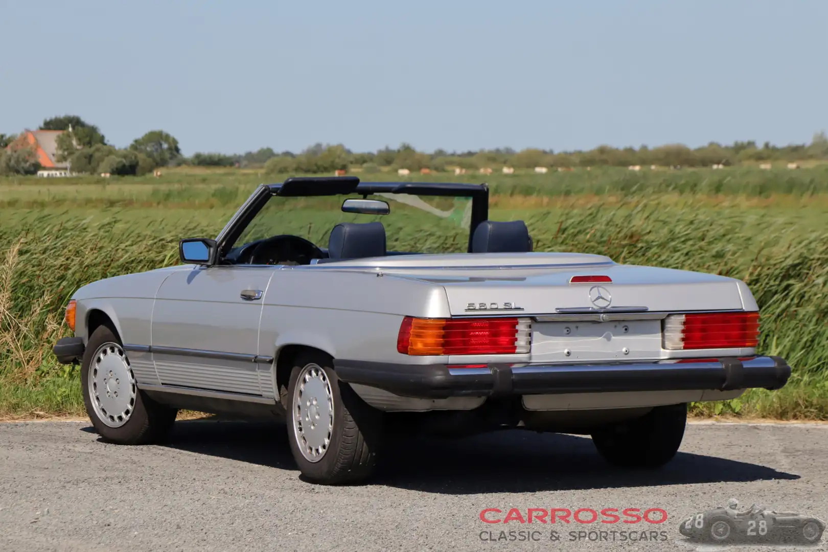 Mercedes-Benz SL 560 R107 - Hardtop Argintiu - 2