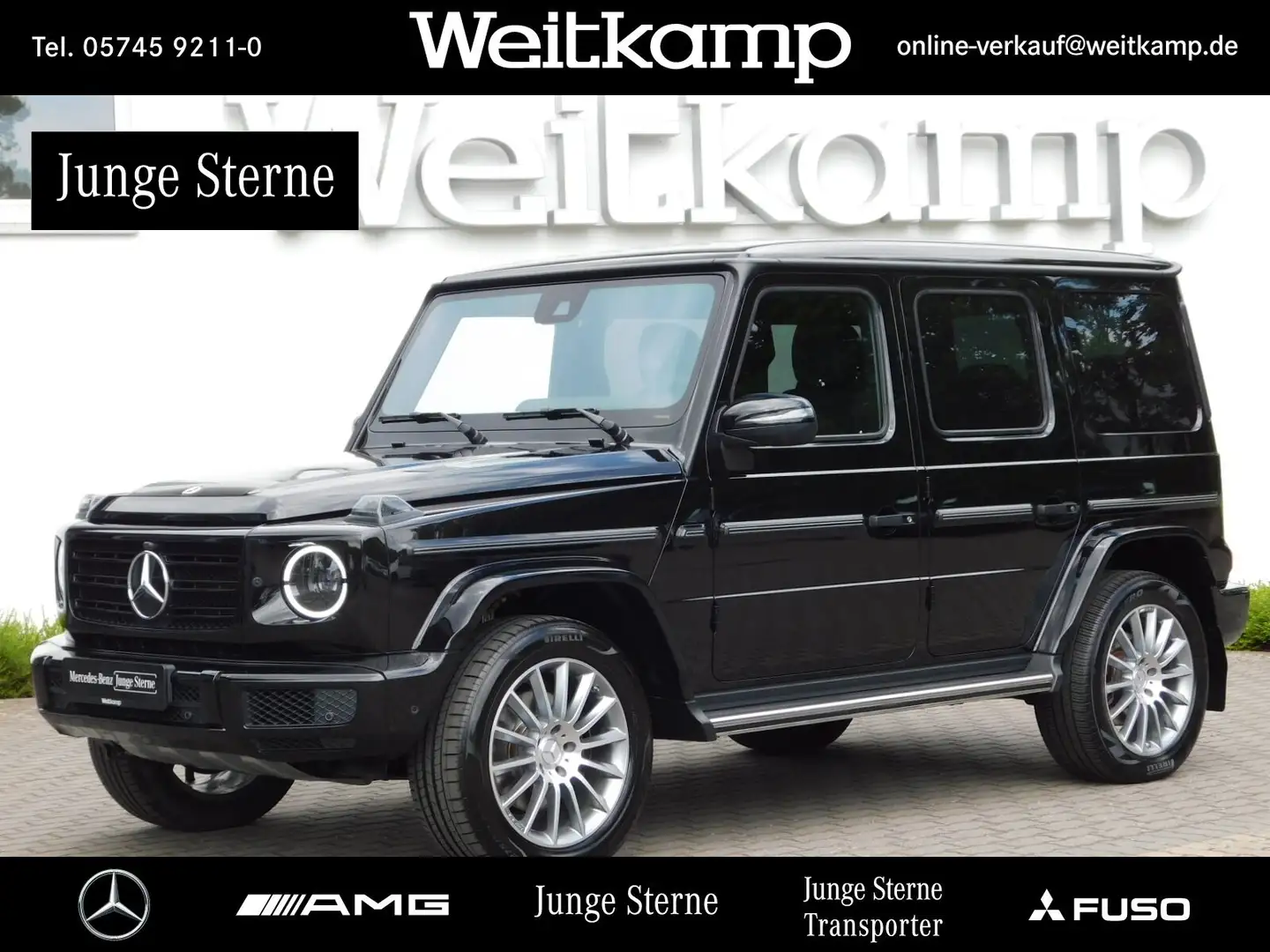 Mercedes-Benz G 350 G 350 d AMG+Night+Multibeam+360°+Distronik+20" Чёрный - 1