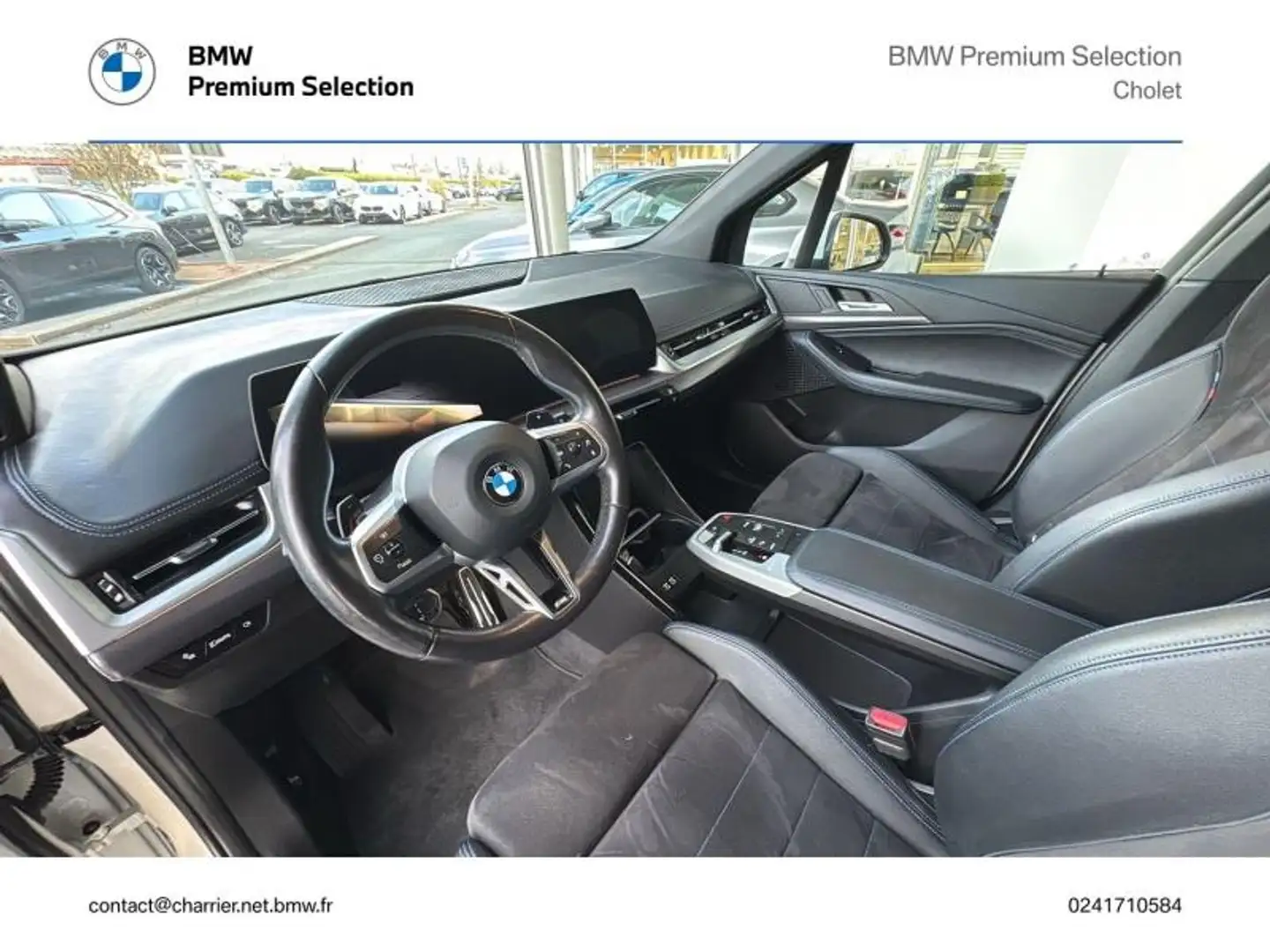 BMW 218 218d 150ch M Sport DKG7 Blanc - 2