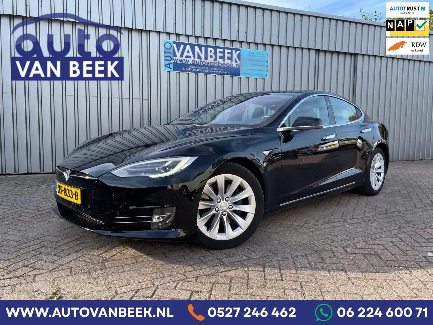 Tesla Model S 75D Base AWD|AutoPilot|Leder|BTW Noir - 1