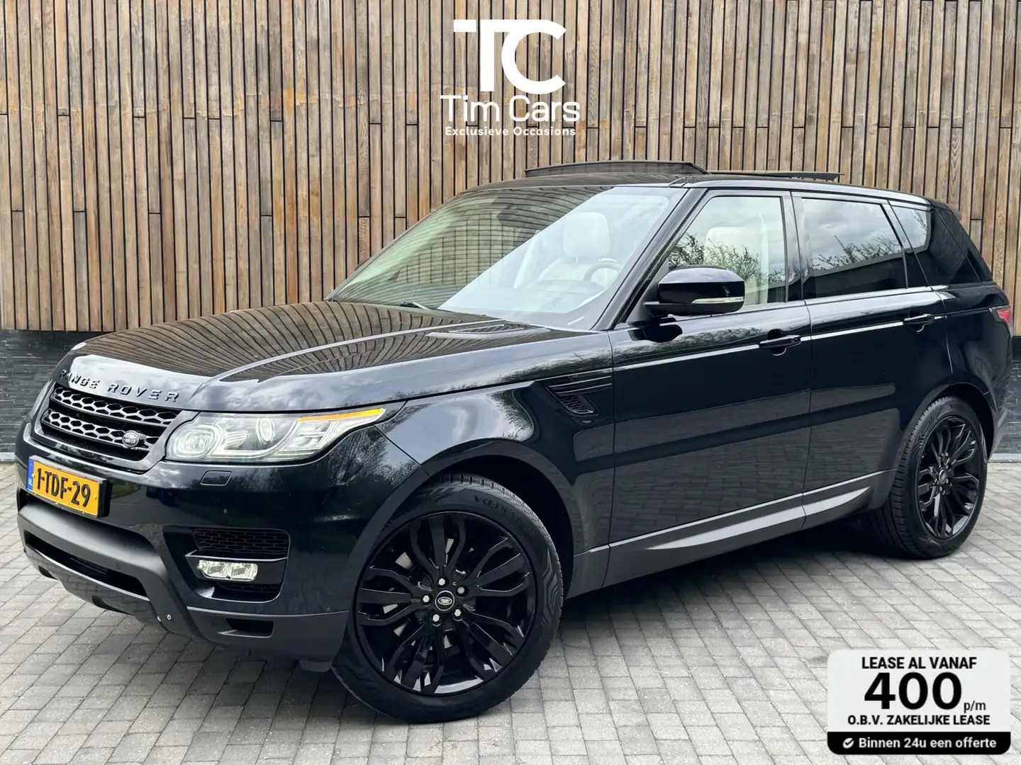 Land Rover Range Rover Sport 3.0 TDV6 HSE Dynamic Panoramadak | Lederen bekledi Zwart - 1