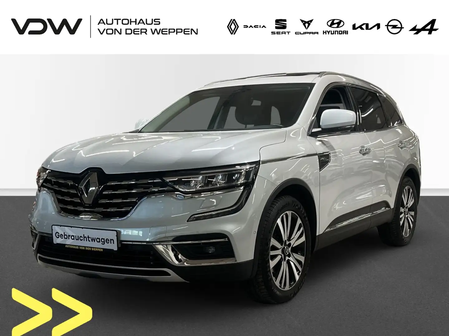 Renault Koleos Initiale Paris 4x4 Panorama, ACC,BOSE Klima Navi Weiß - 1