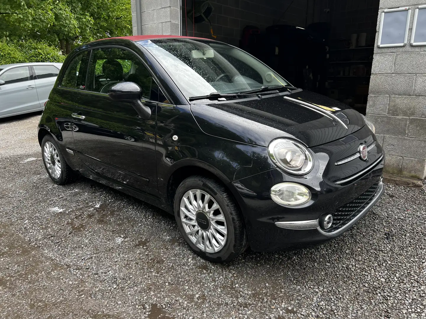Fiat 500C 1.2i Lounge+ Cabriolet - Noir - 1