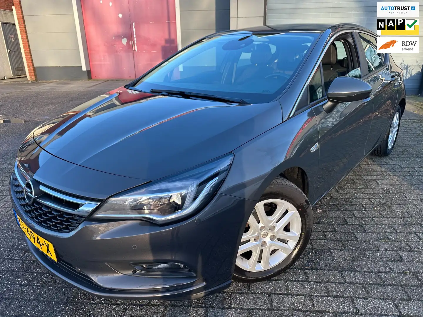 Opel Astra 1.4i 16V TURBO 2016 1e EIGENAAR AUTOMAAT NAVI CAME Grau - 1