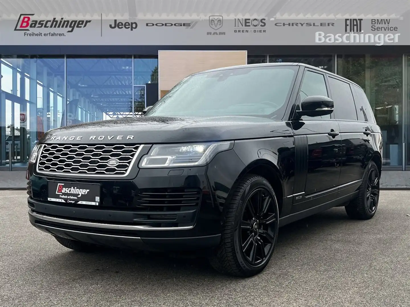 Land Rover Range Rover P400 3.0 V6 Allrad LWB Schwarz - 1