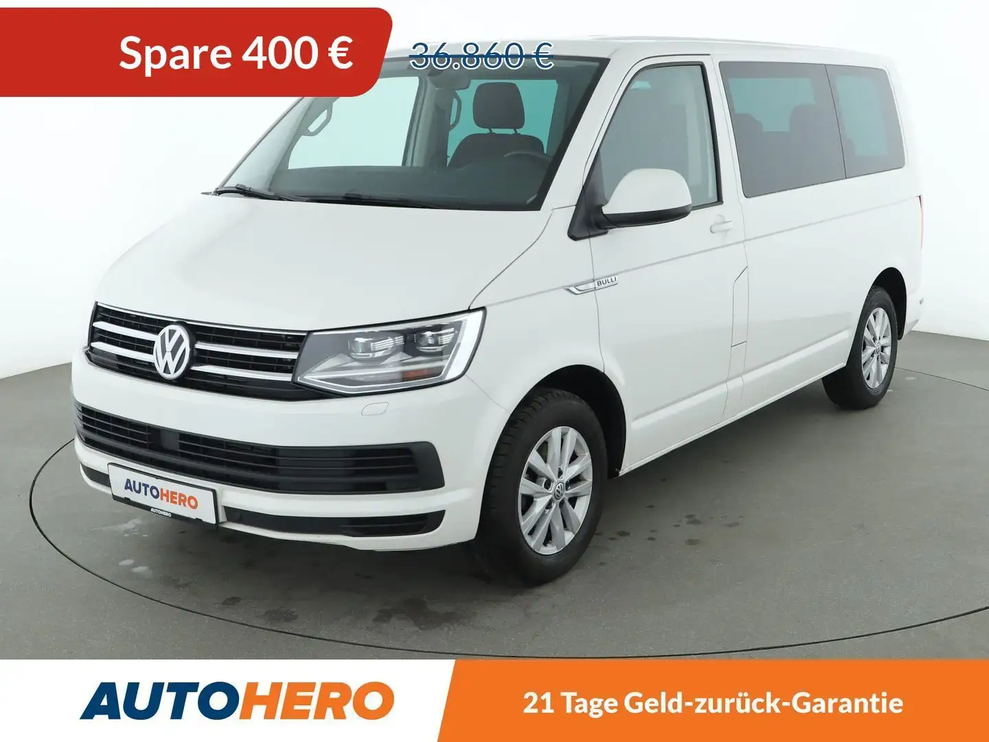 Volkswagen T6 Multivan 2.0 TSI Comfortline*PDC*SHZ*AHK*ALU* Weiß - 1