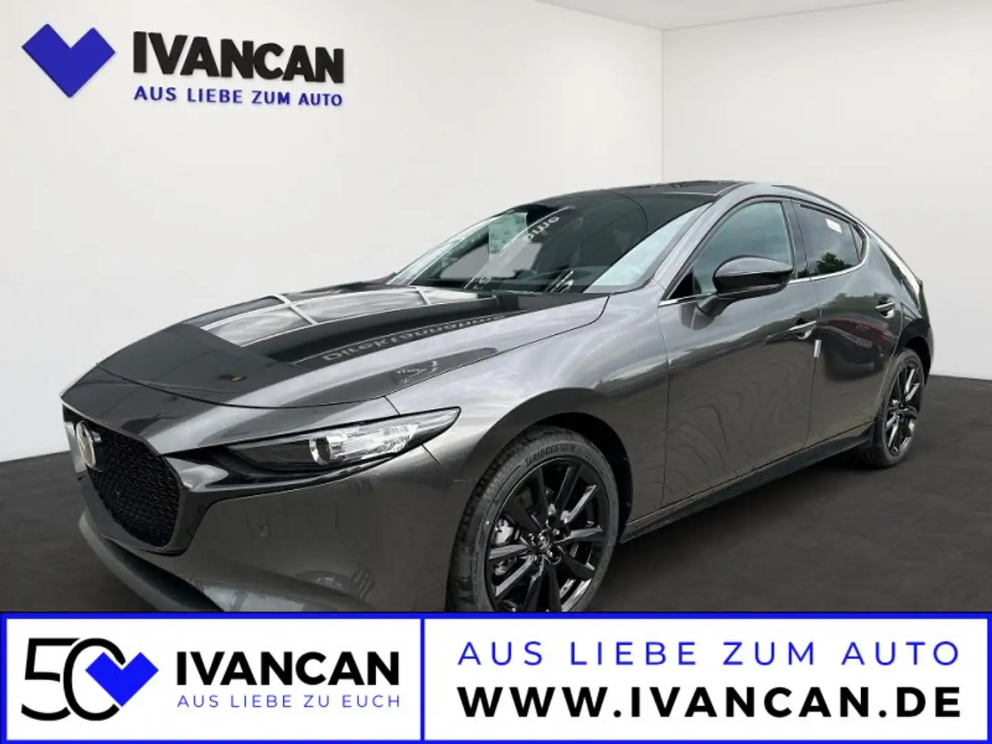 Mazda 3 *SOFORT* 5HB 2.5L e-SKYACTIV G 140ps 6AT FWD Homur Grau - 1