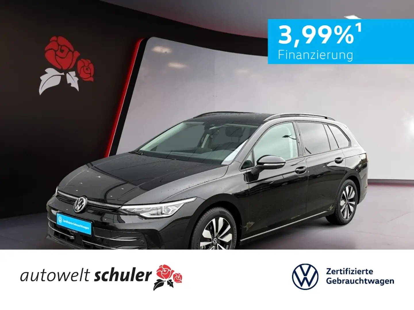 Volkswagen Golf Variant 2,0 TDI DSG Goal AHK Kamera Schwarz - 1