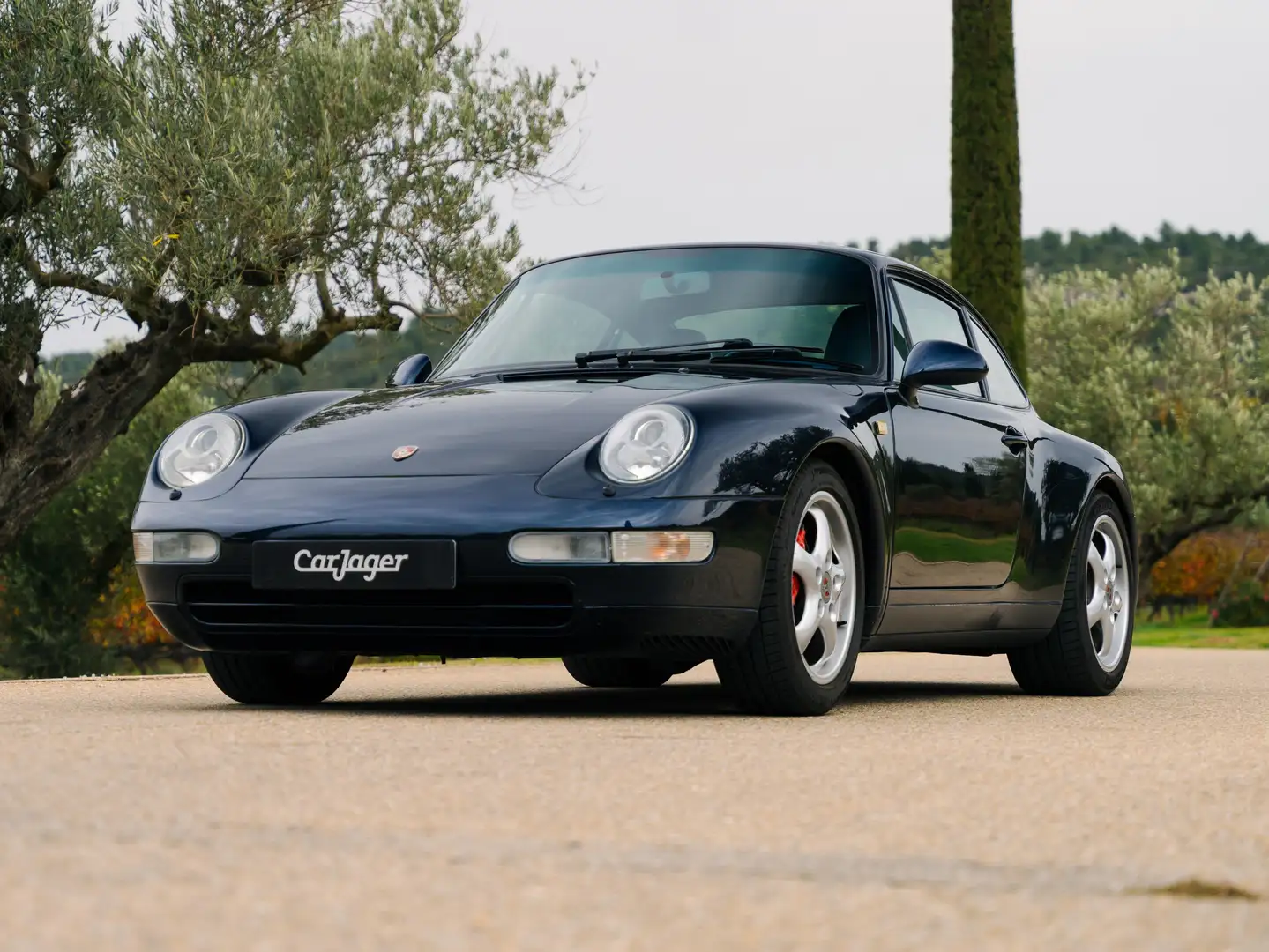 Porsche 911 993 Coupé Carrera 4 Bleu - 1