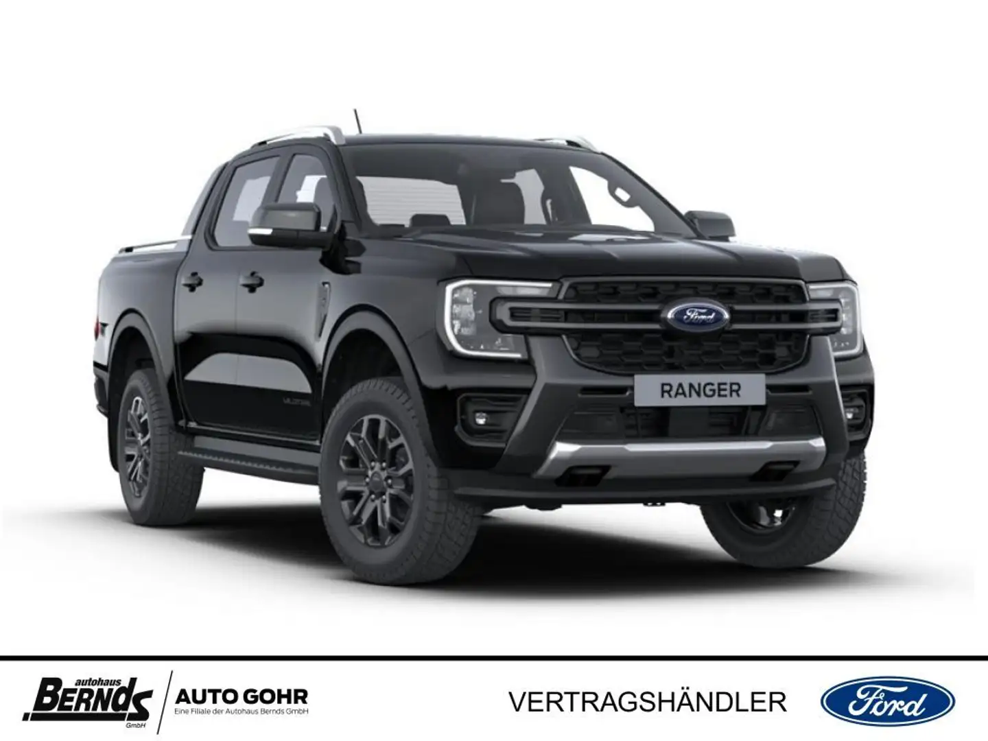 Ford Ranger Doppelkabine Wildtrak 2,0 l EcoBlue Zwart - 1