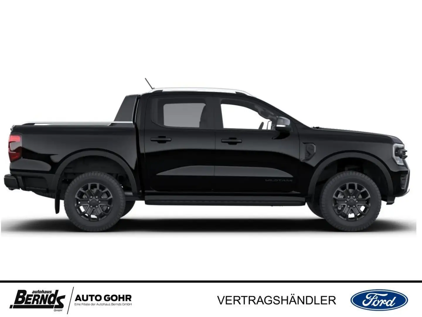 Ford Ranger Doppelkabine Wildtrak 2,0 l EcoBlue Zwart - 2