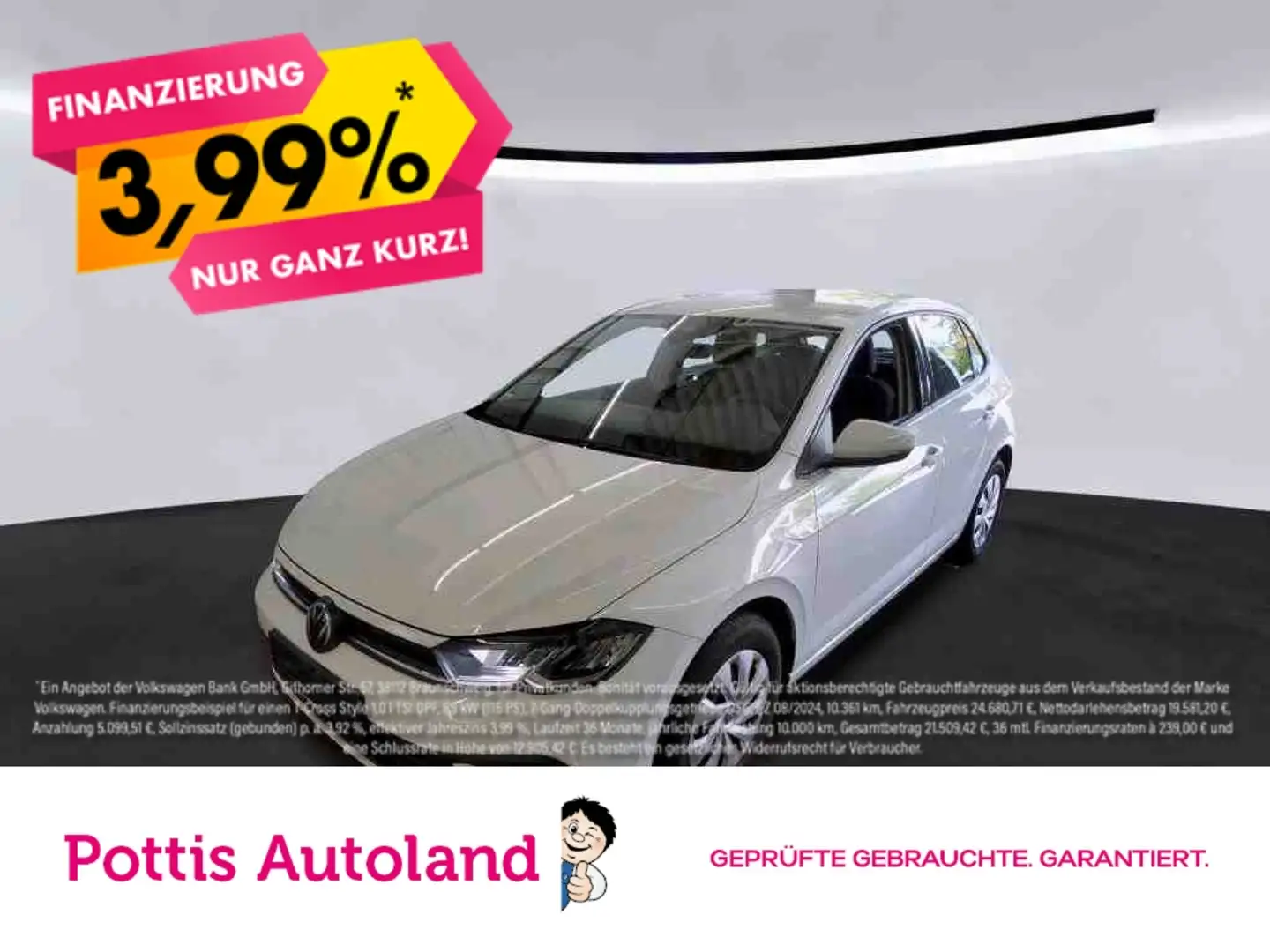 Volkswagen Polo 1.0 MPI LIFE PDC LED SITZHZG Weiß - 1