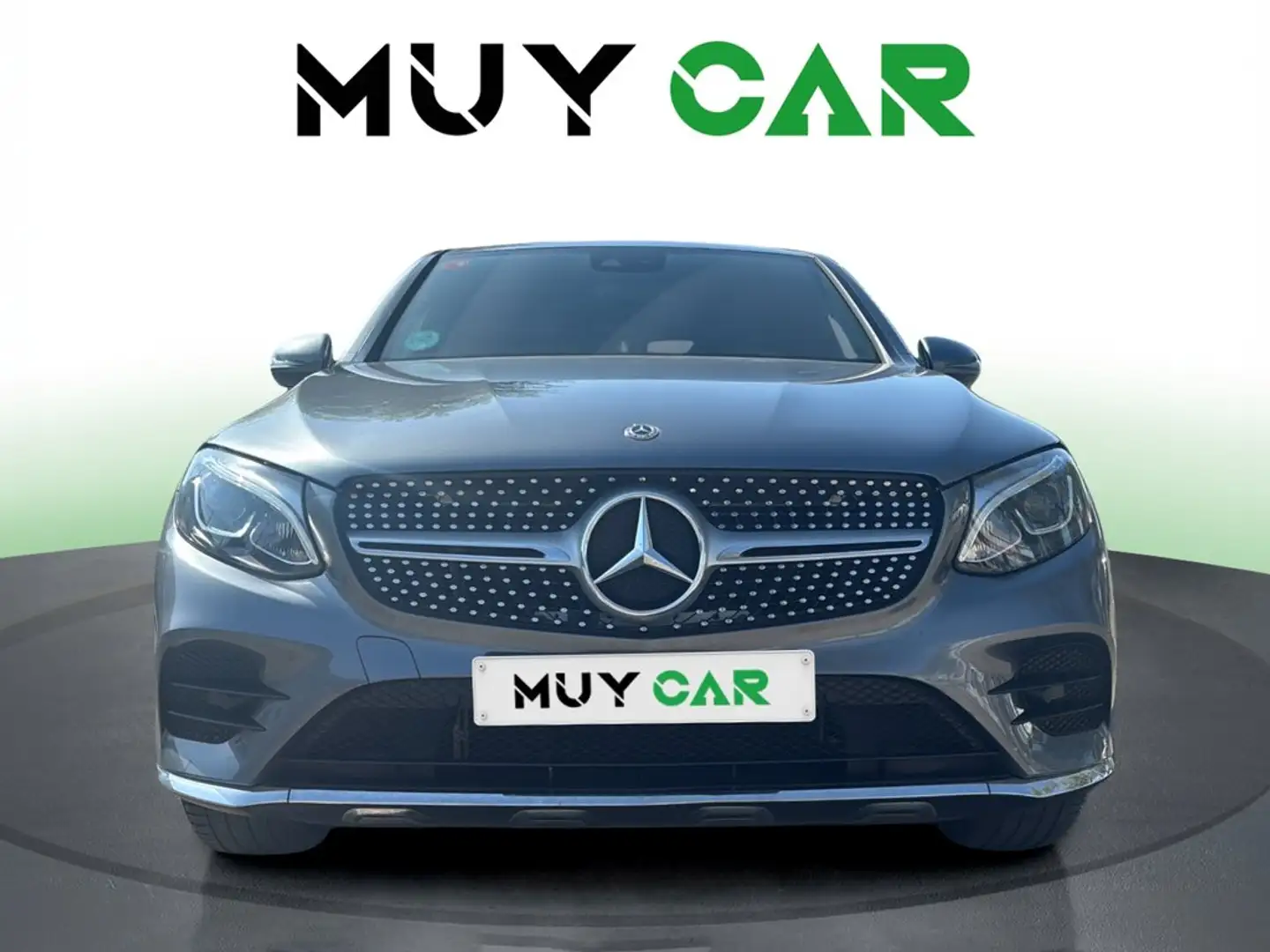 Mercedes-Benz GLC 220 Coupé 220d 4Matic Aut. Gris - 2