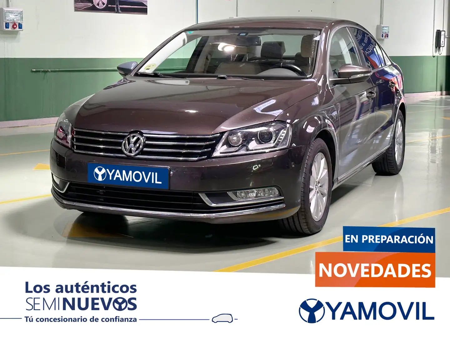 Volkswagen Passat 1.6TDI Advance BMT Marrón - 1