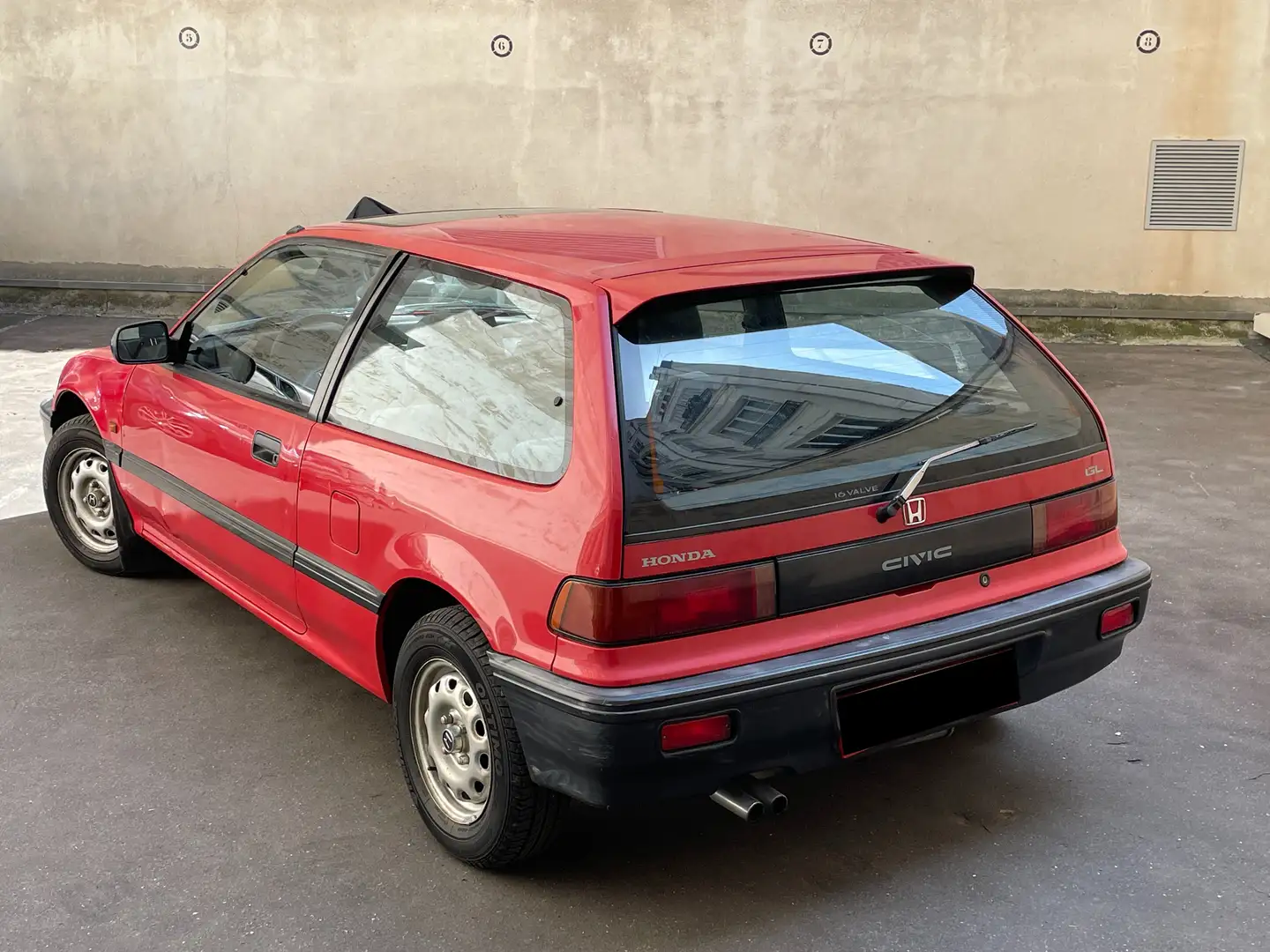 Honda Civic Civic 1.4 GL EX A Rouge - 2