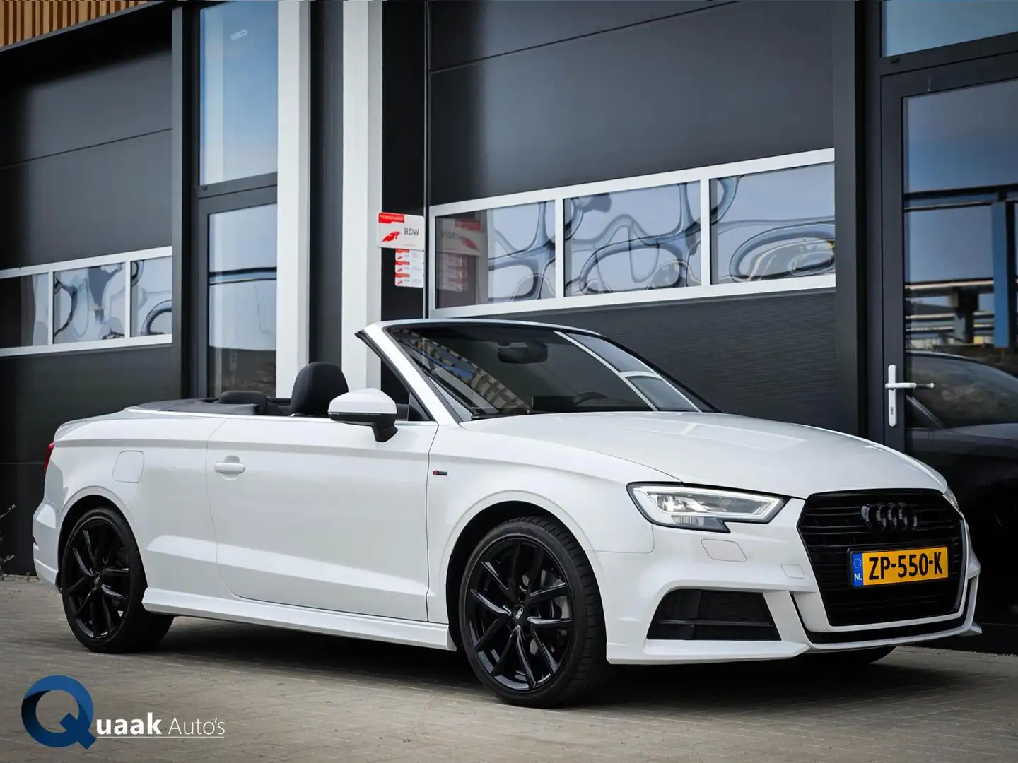 Audi A3 Cabriolet 1.5 TFSI S-Tronic S-Line | LED | STOELVE Weiß - 1