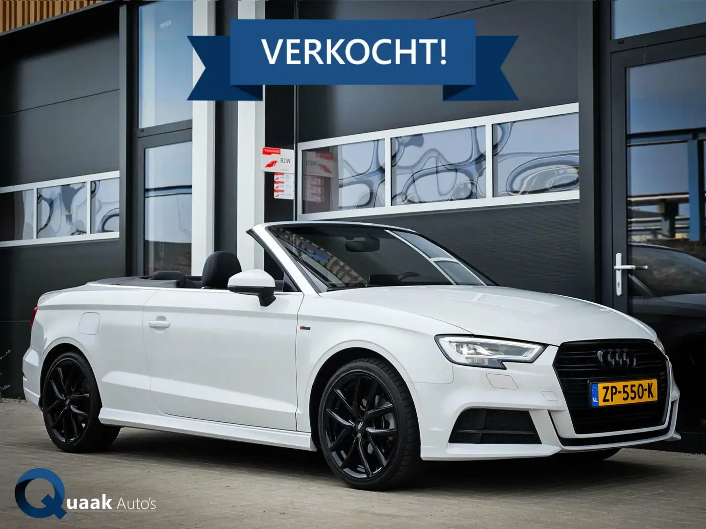 Audi A3 Cabriolet 1.5 TFSI S-Tronic S-Line | LED | STOELVE Weiß - 1