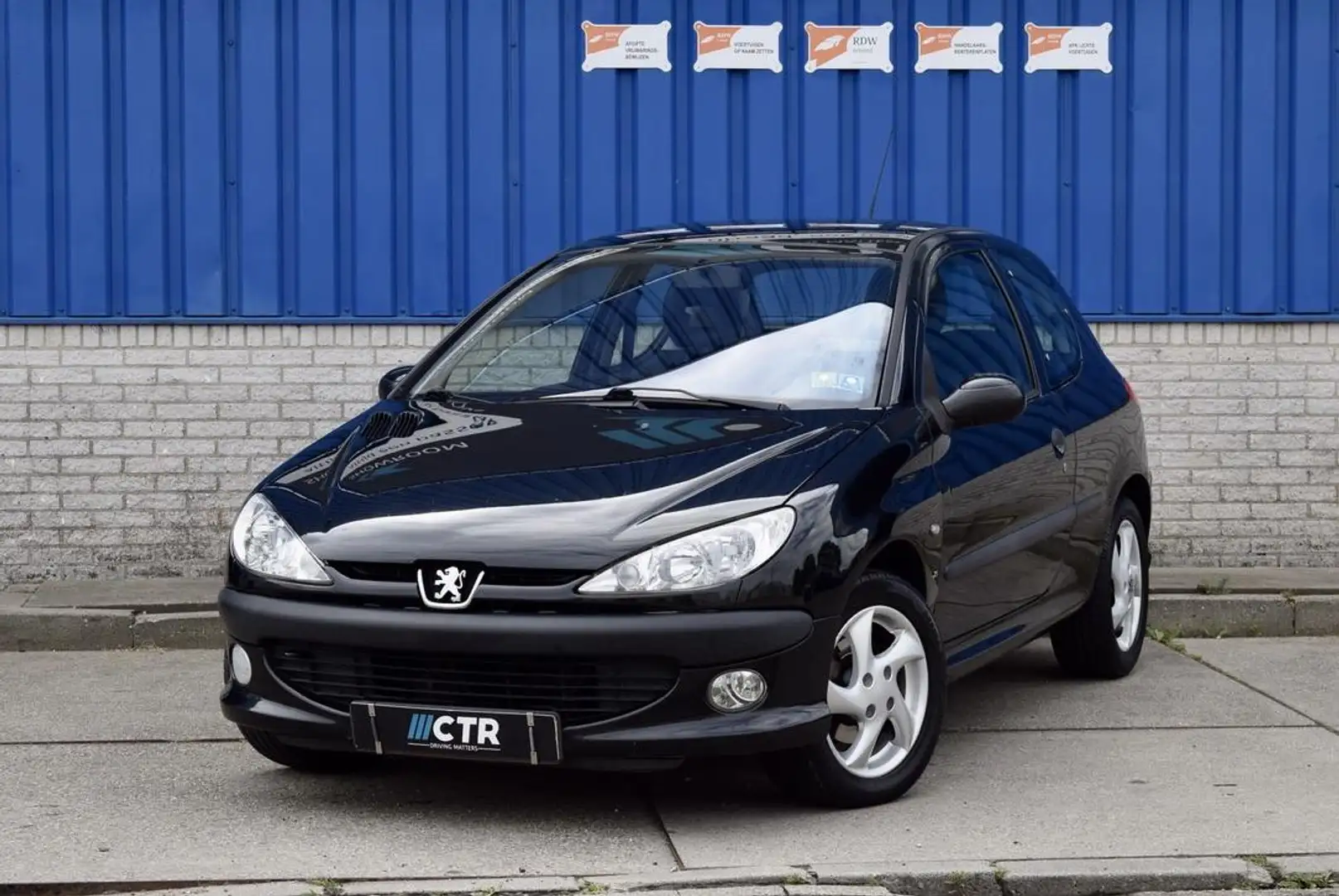 Peugeot 206 1.6-16V XS Premium Чорний - 1