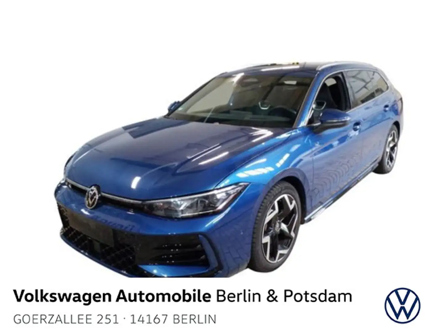 Volkswagen Passat Variant 2.0 TDI DSG R-Line Blau - 1