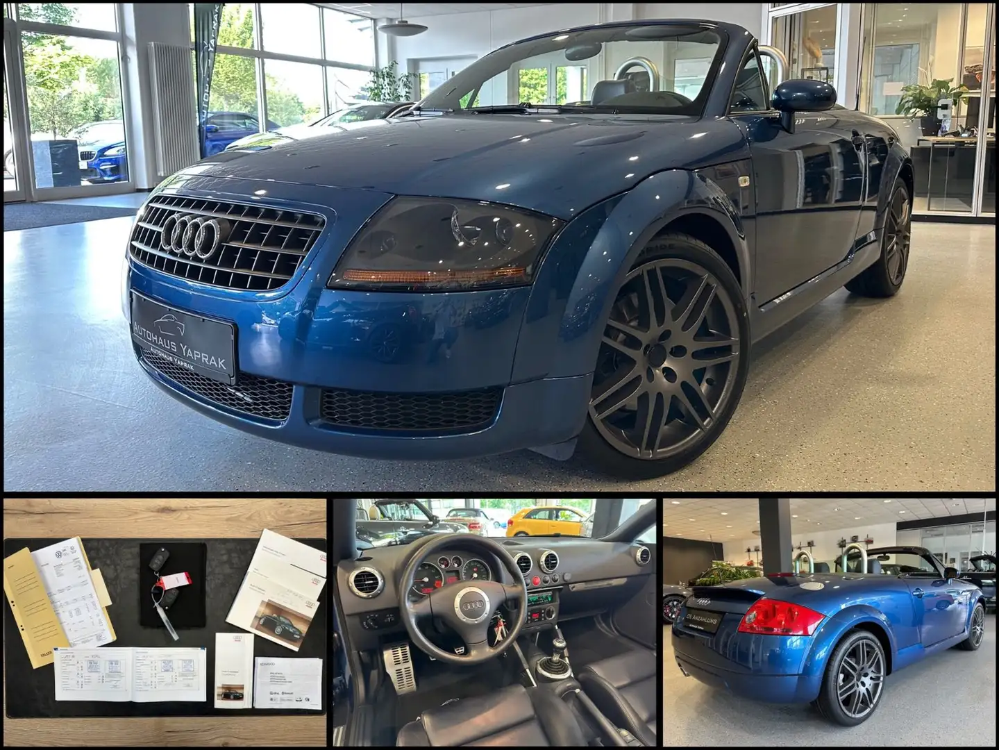 Audi TT 1.8 T Roadster|2HD|Sammlerzustand|Zahnri. neu Bleu - 1