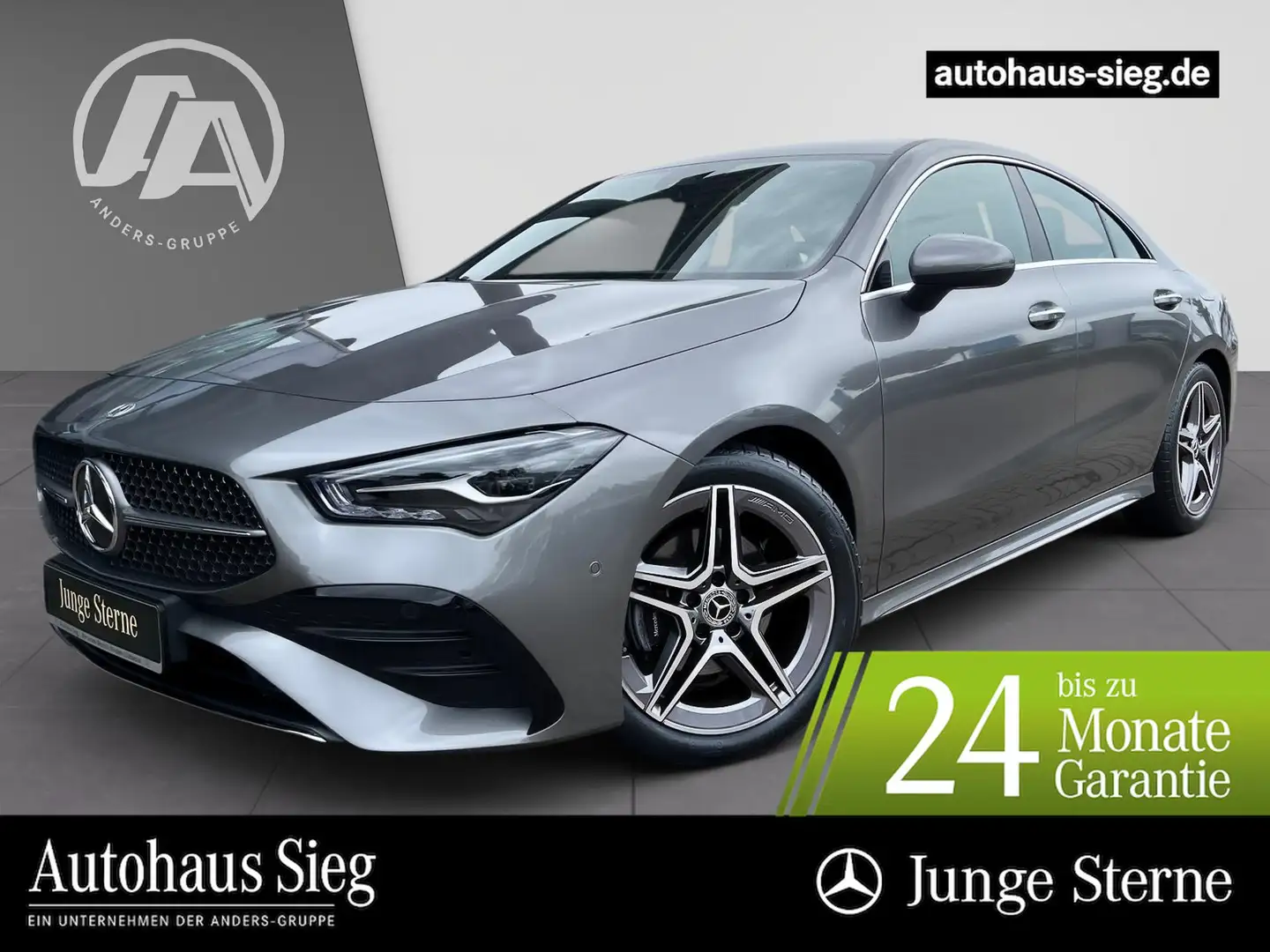 Mercedes-Benz CLA 180 Coupé AMG AdvPlus+MBUX+SHZ+LED+PDC+Kam Gris - 1