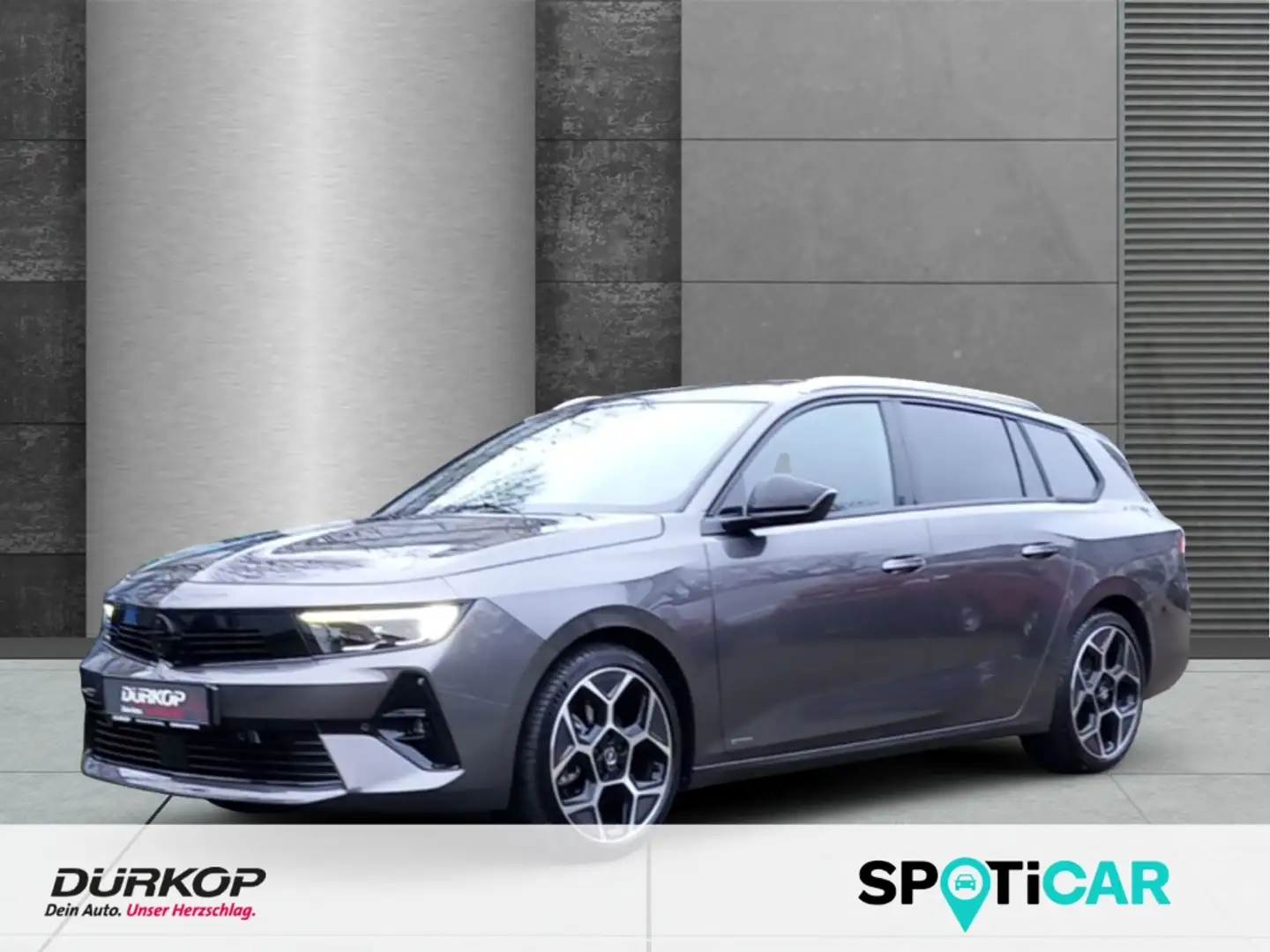 Opel Astra ST GS Line 1.2T AT8 Infotaiment-Paket Matrix-LED S Grijs - 1