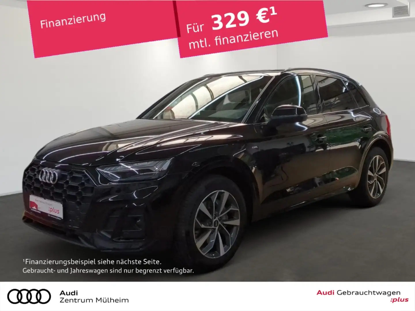 Audi Q5 35 TDI S line Navi Matrix LED Pano virtual Negro - 1