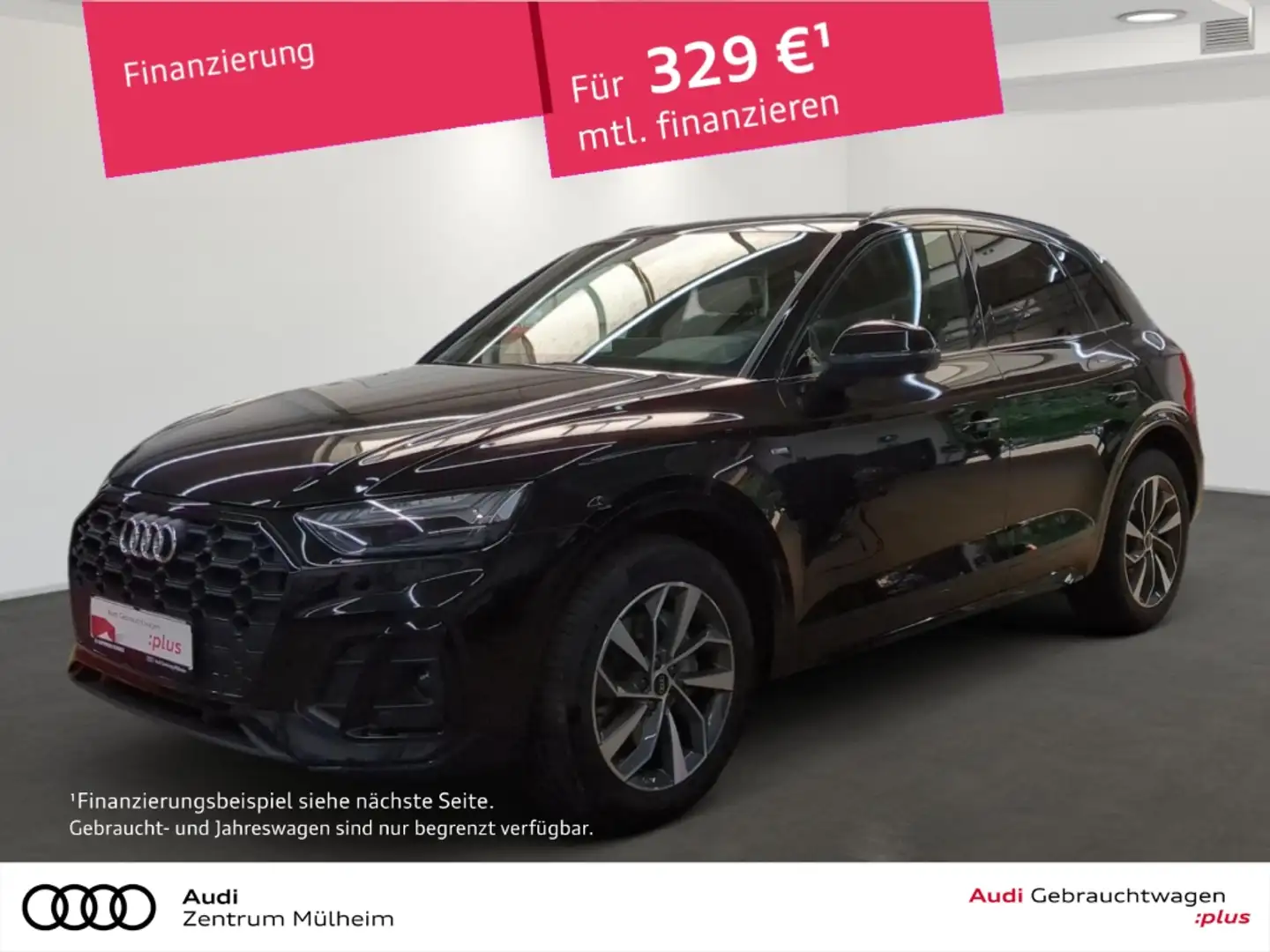 Audi Q5 35 TDI S line Navi Matrix LED Pano virtual Noir - 1