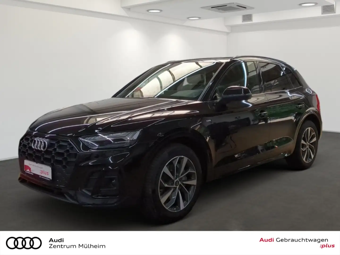 Audi Q5 35 TDI S line Navi Matrix LED Pano virtual Zwart - 1