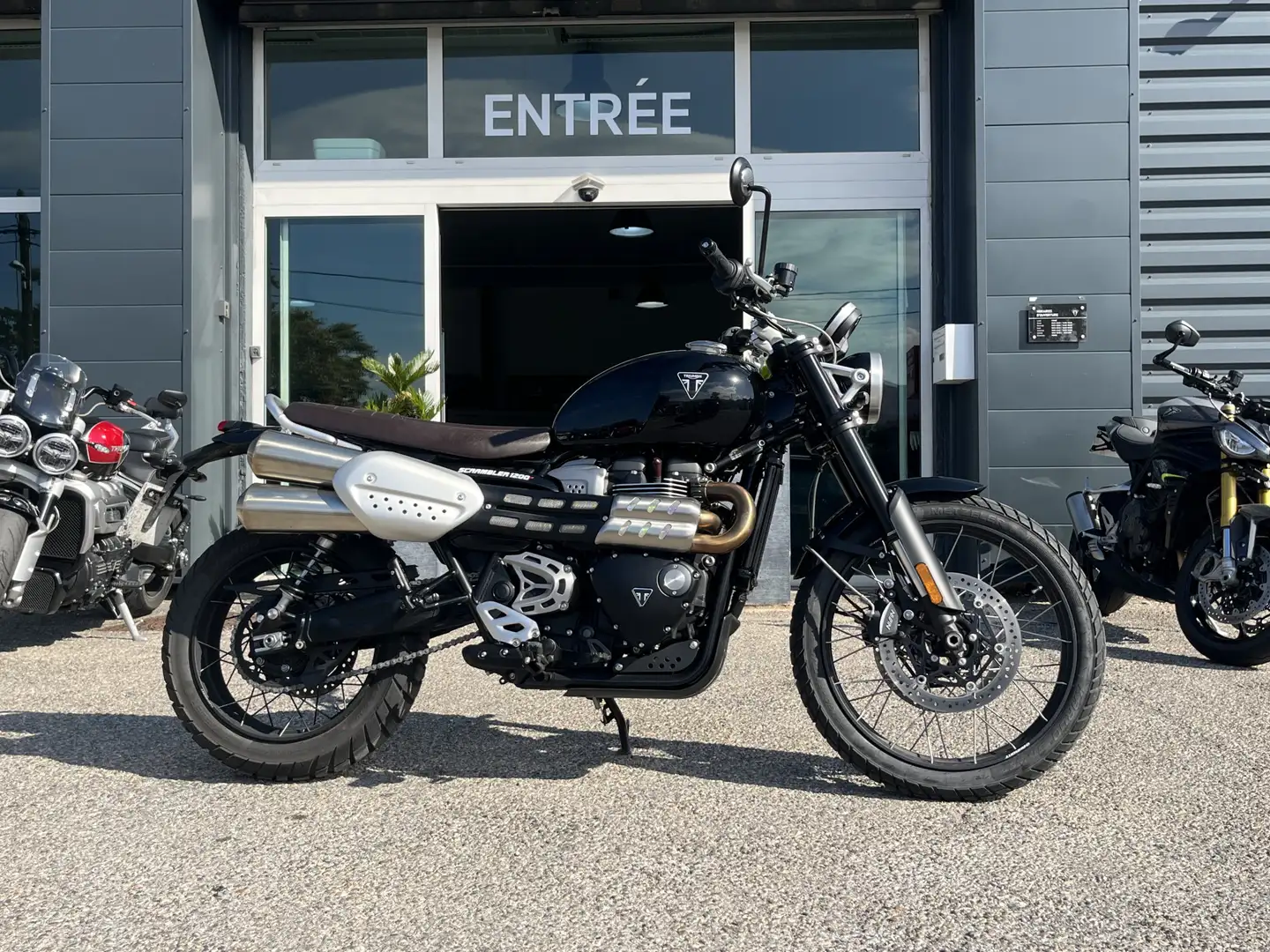 Triumph Scrambler Noir - 1