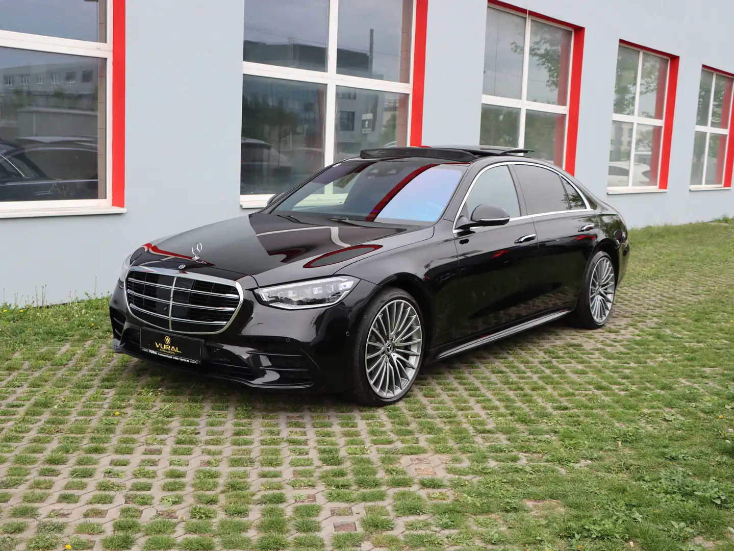 Mercedes-Benz S 400 d4Matic Long AMG-LINE | VOLL | MB GARANTIE 05/2028 Noir - 2