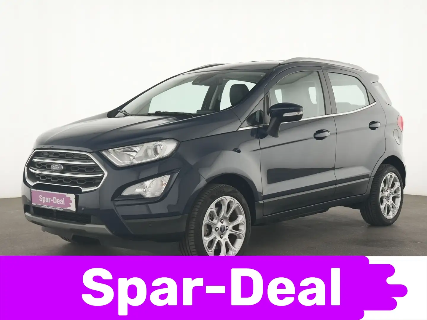 Ford EcoSport Titanium Kamera|Temp|PDC|SHZ|Klimaauto. Blauw - 1