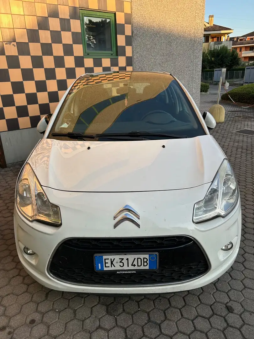 Citroen C3 C3 II 2009 1.4 vti Exclusive cmp Blanc - 1