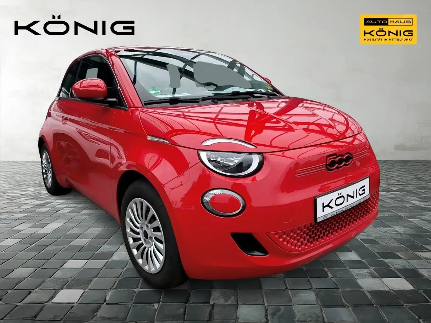Fiat 500e RED 42kWh KLIMA*CARPLAY Rot - 2
