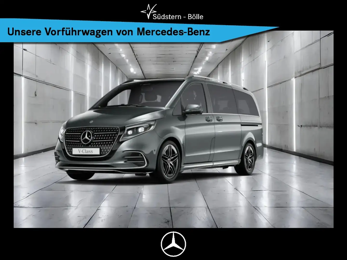 Mercedes-Benz V 300 d AVANTGARDE 4M+CARPLAY+NAVI+BURMESTER+360 Grau - 1