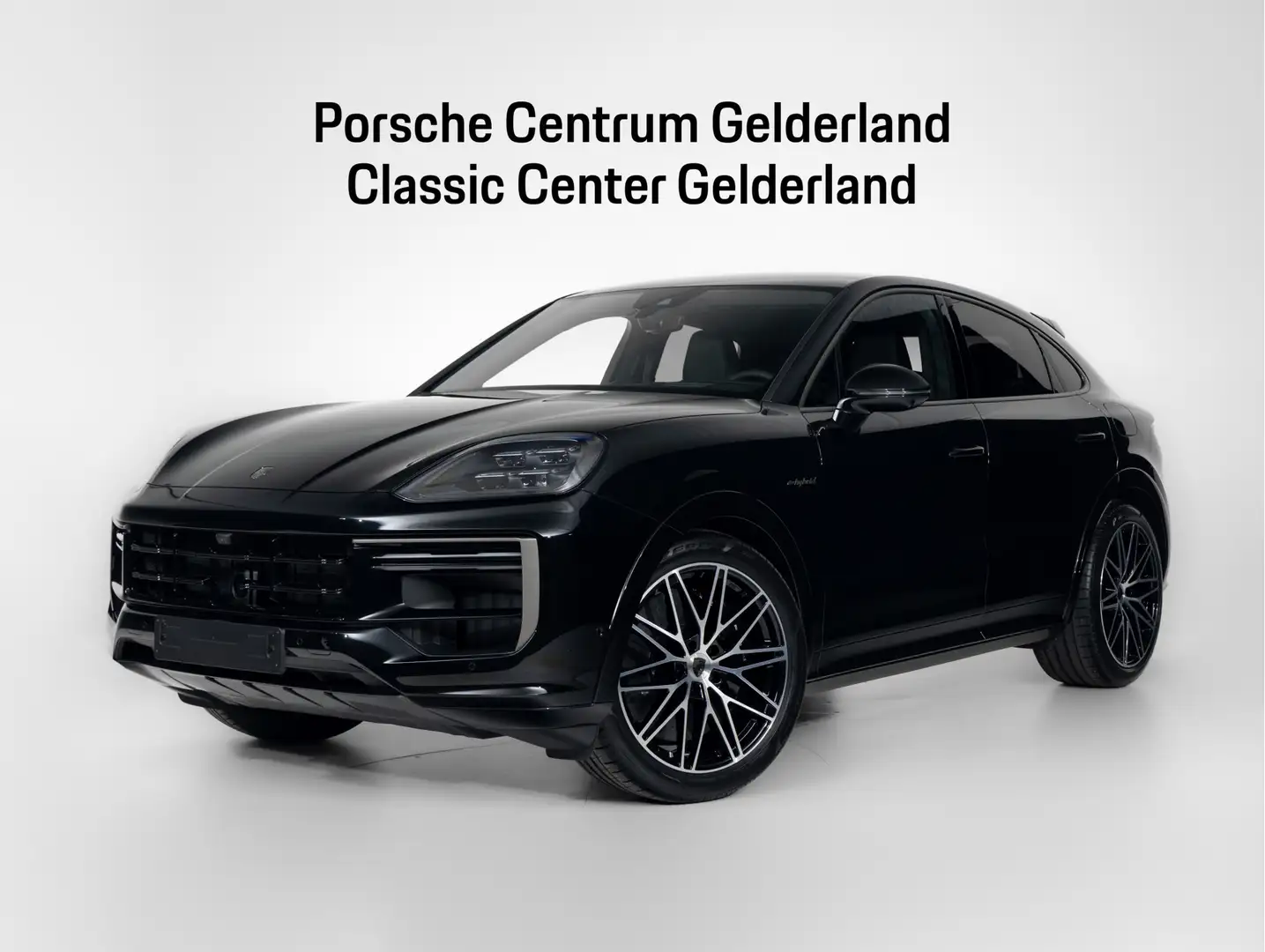 Porsche Cayenne Turbo E-Hybrid Coupé Nero - 1