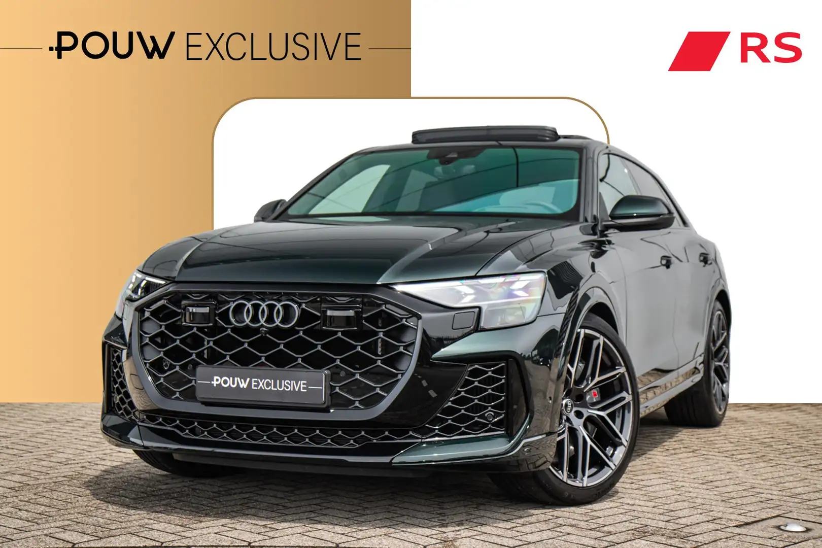 Audi RS Q8 4.0 TFSI 640pk quattro Performance | B&O | Panoram Groen - 1