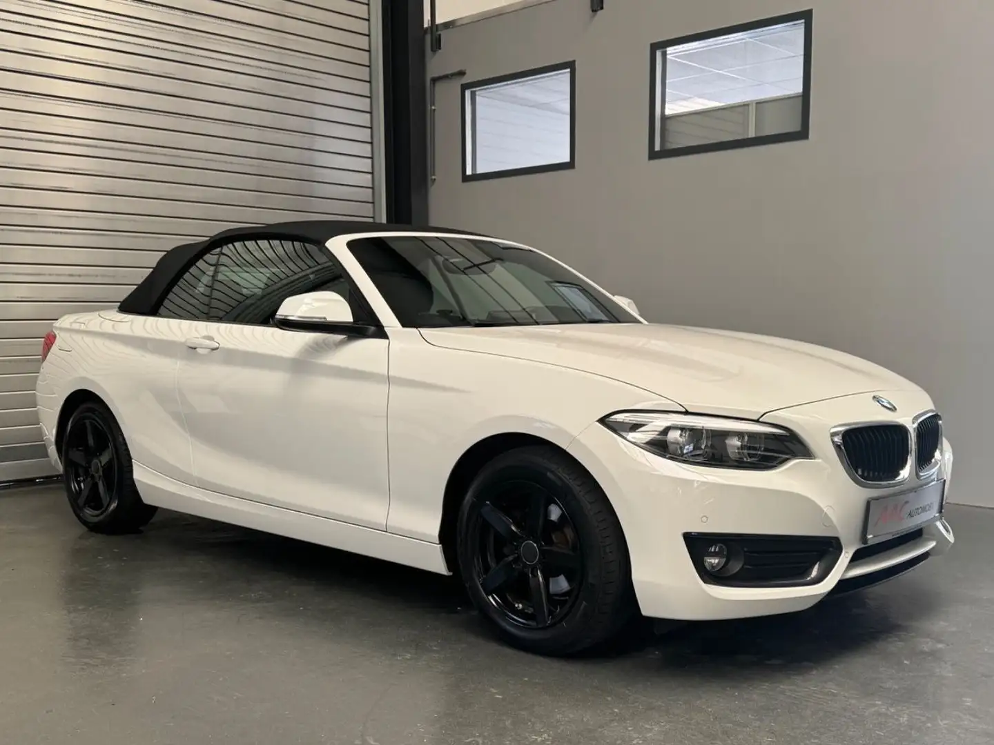 BMW 218 d Cabrio Sport Line/Leder/Harman Kardon/Navi Weiß - 1