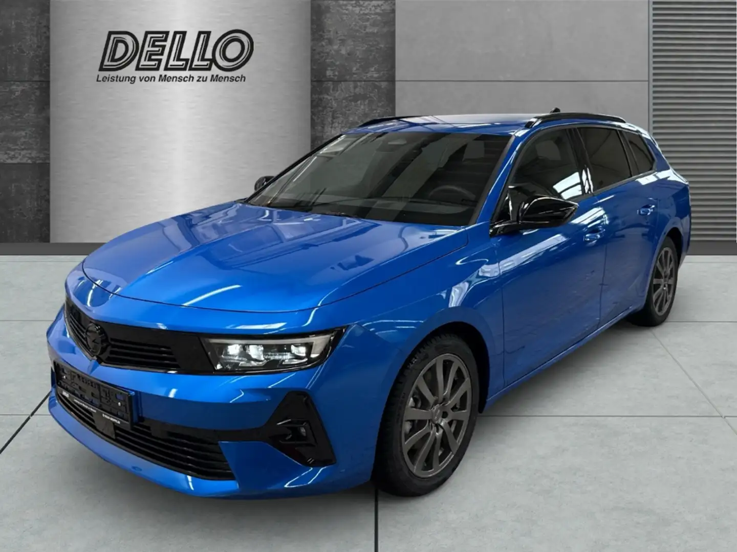 Opel Astra ST 1.2 GS Aut. Infotainment-Paket Tech Sport-AGR F Blauw - 1
