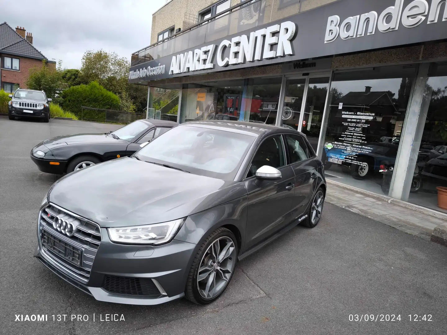 Audi S1 Sportback 2.0 TFSI Grijs - 1