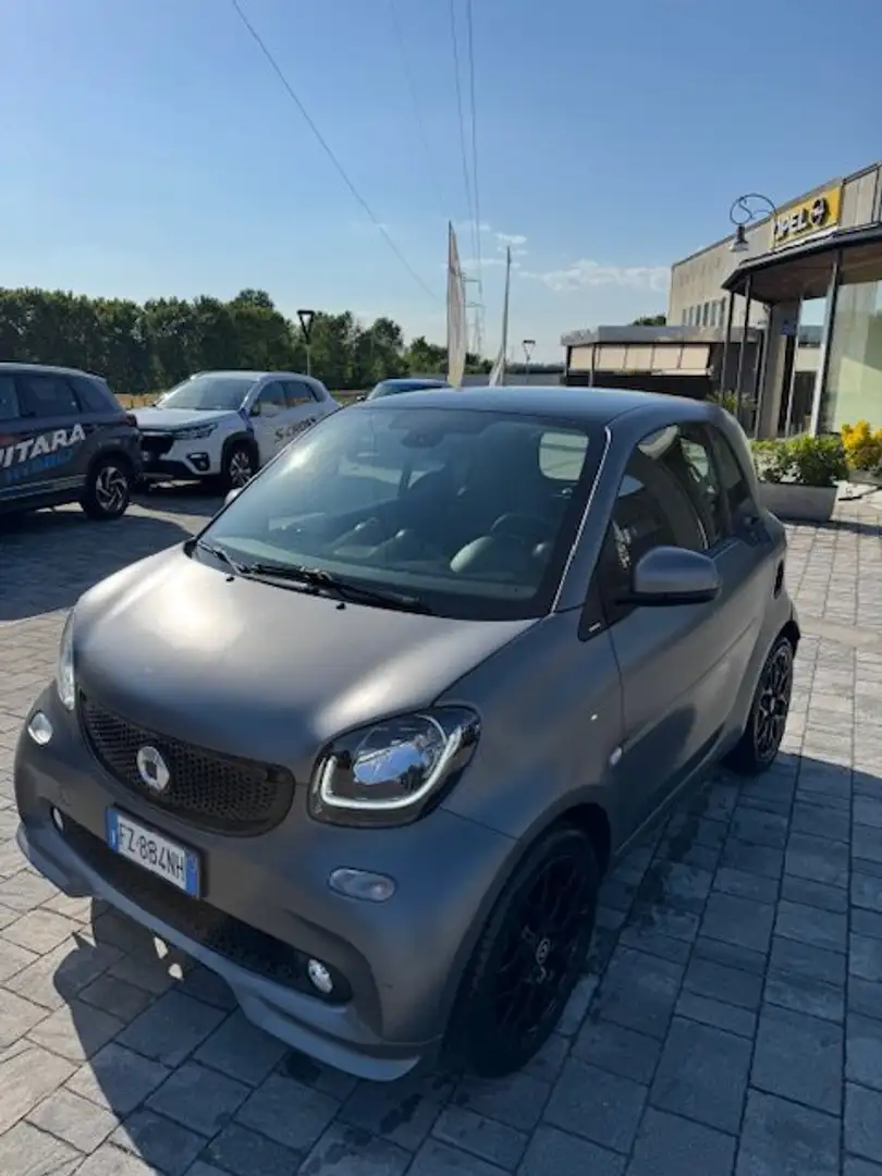 smart forTwo Fortwo 0.9 t Passion 90cv twinamic my18 Gris - 1