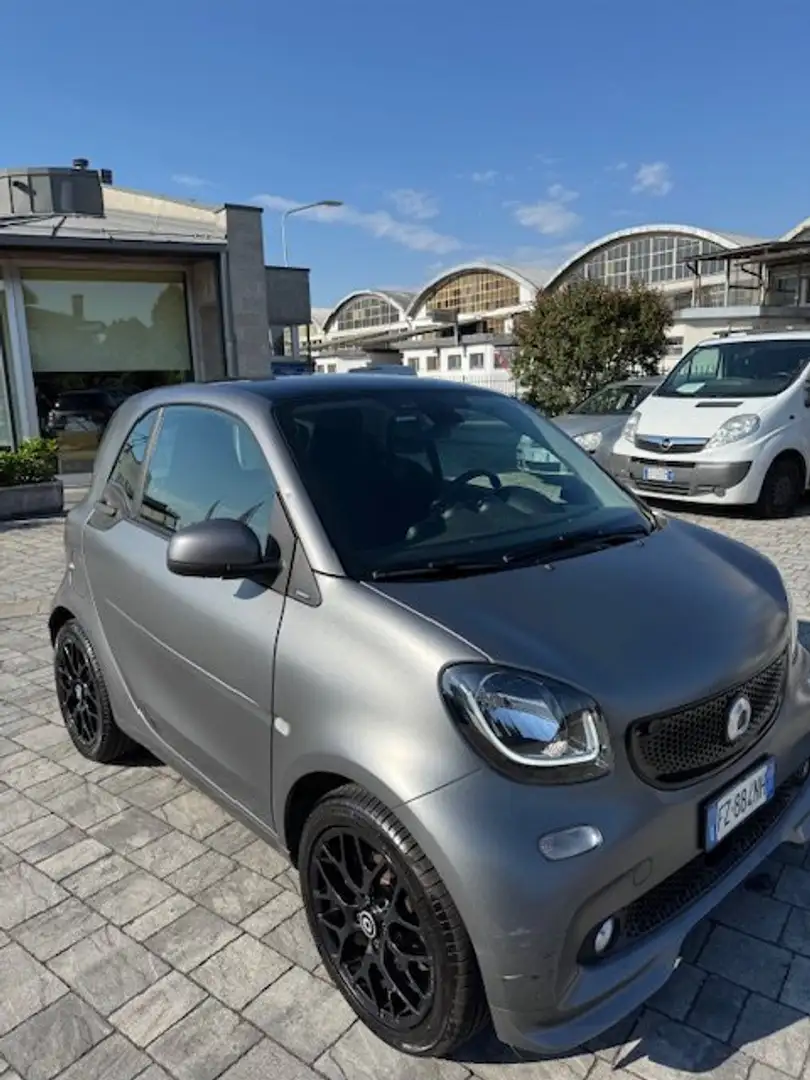 smart forTwo Fortwo 0.9 t Passion 90cv twinamic my18 Gris - 2