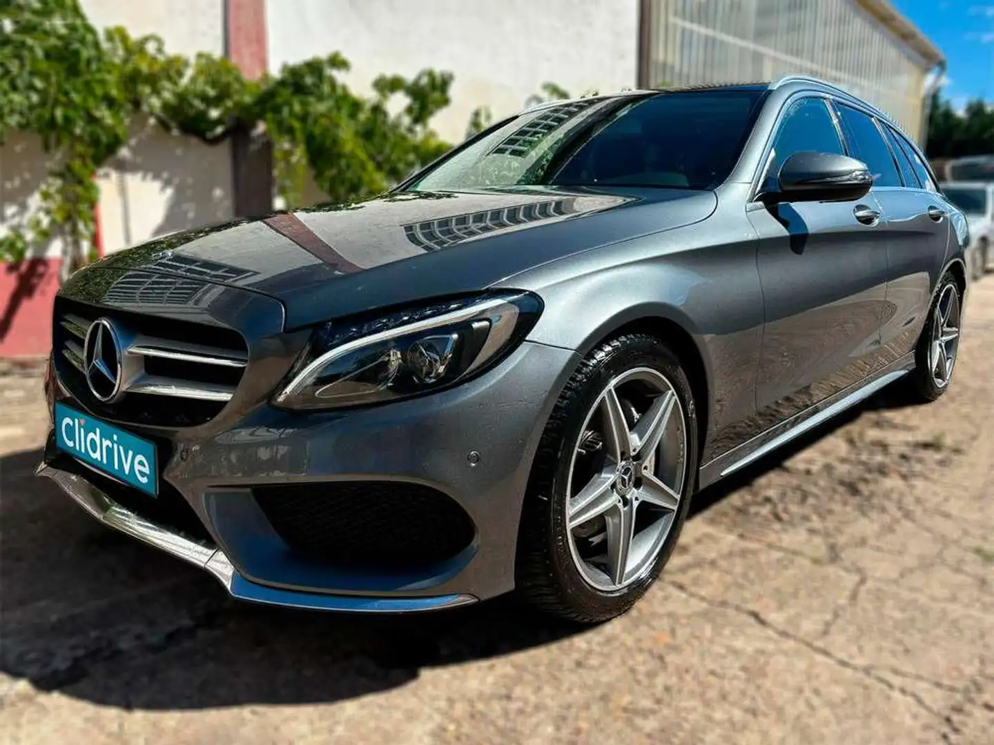 Mercedes-Benz C 220 d Estate Gris - 2